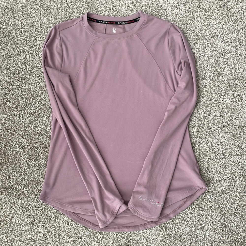 spyder active long sleeve size medium